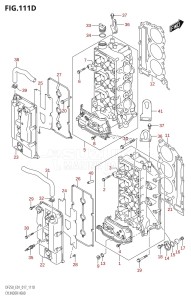 DF200Z From 20002Z-710001 (E01 E40)  2017 drawing CYLINDER HEAD (DF200Z:E40)