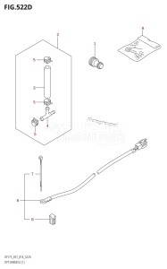 DF150ZG From 15002Z-410001 (E40)  2014 drawing OPT:HARNESS (1) (DF150TG:E40)