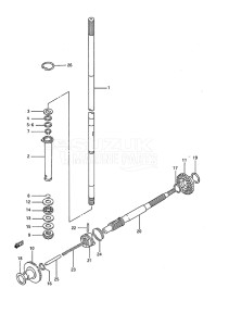 Outboard DT 8c drawing Transmission