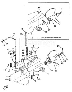 115B drawing PROPELLER-HOUSING-AND-TRANSMISSION-2