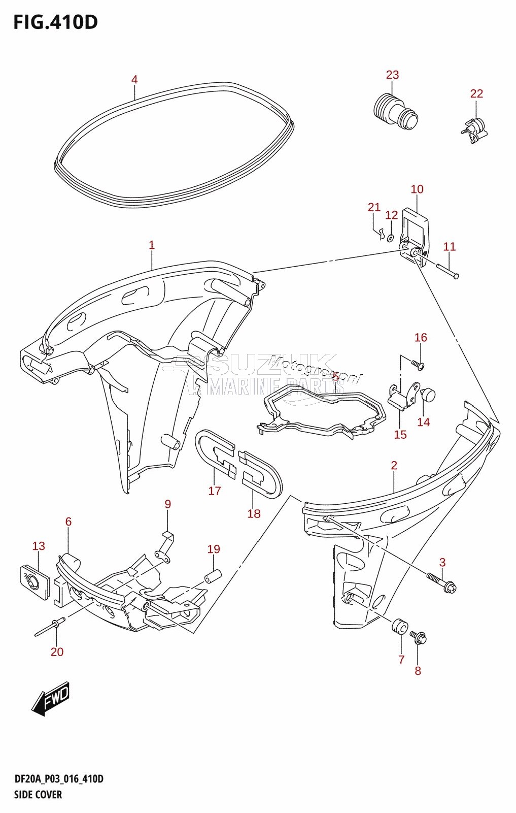 SIDE COVER (DF9.9BTH:P03)