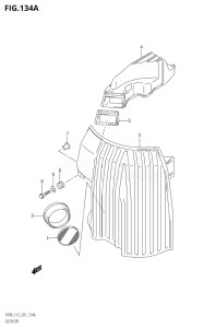 10002F-010001 (2010) 100hp E01-Gen. Export 1 (DF100TK10) DF100 drawing SILENCER