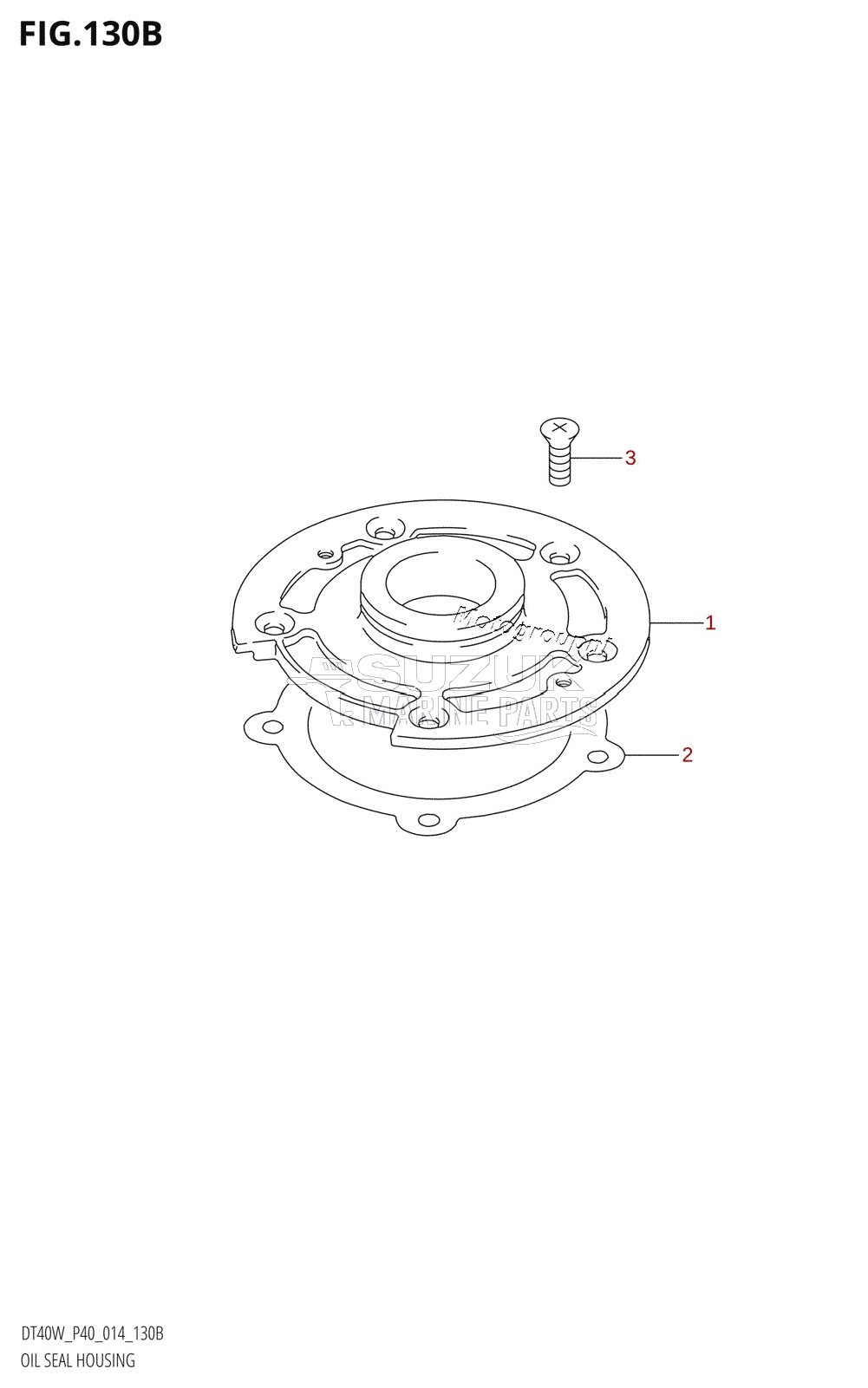 OIL SEAL HOUSING (DT40W:P90)