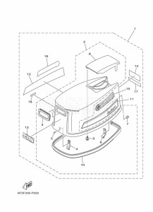 EK40GMHL drawing TOP-COWLING