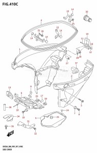 DF25A From 02504F-710001 (P01)  2017 drawing SIDE COVER (DF25AT:P01)