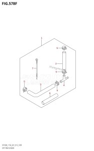 DF140AZ From 14003Z-310001 (E01 E40)  2013 drawing OPT:TRIM SENDER (DF115AZ:E40)