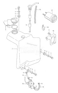 DT50 From 05004-751001 ()  1997 drawing OIL TANK