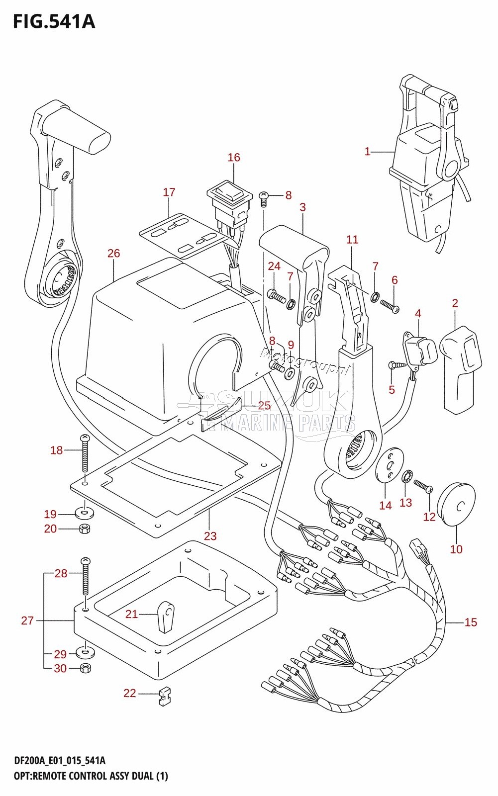 OPT:REMOTE CONTROL ASSY DUAL (1)