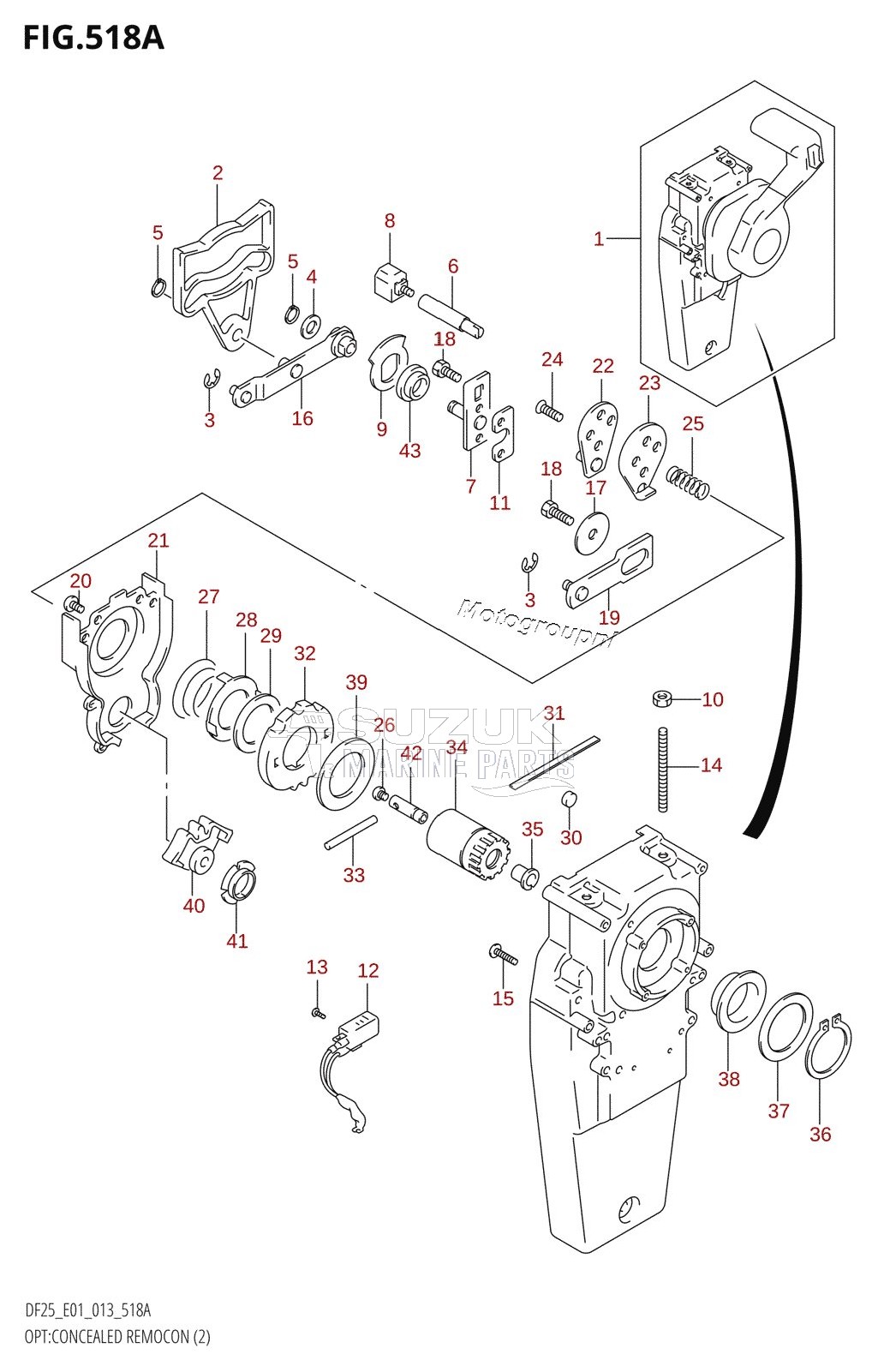 OPT:CONCEALED REMOCON (2) (DF25R:E01)