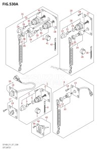 DF140A From 14003F-710001 (E11 E40)  2017 drawing OPT:SWITCH