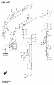 DF200A From 20003F-610001 (E03 E40)  2016 drawing FUEL INJECTOR (DF200AZ:E40)