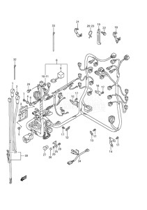 Outboard DF 225 drawing Harness