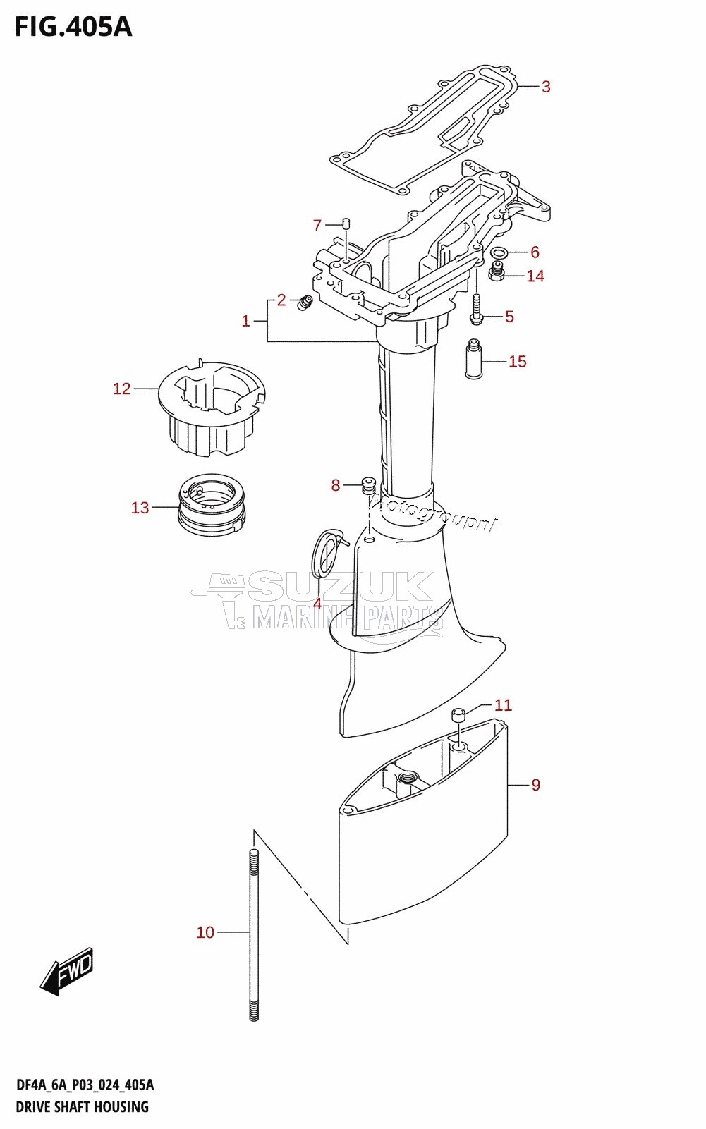 DRIVE SHAFT HOUSING