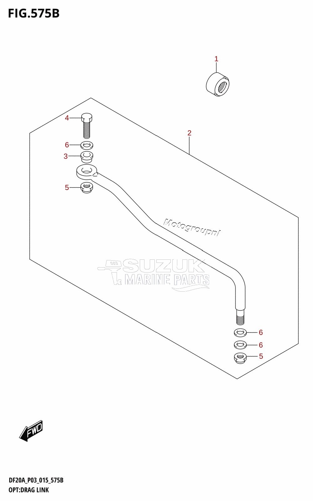 OPT:DRAG LINK (DF15A:P03)