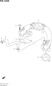 02503F-410001 (2014) 25hp E03-USA (DF25  DF25A    DF25AT    DF25ATH    DF25Q  DF25R) DF25 drawing INTAKE MANIFOLD