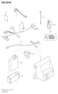 DF200AST From 20004F-040001 (E03)  2020 drawing KEY LESS START