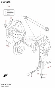 DF40A From 04004F-910001 (E34-Italy)  2019 drawing CLAMP BRACKET (DF40AQH)