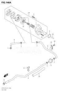 00994F-710001 (2017) 9.9hp P03-U.S.A (DF9.9A  DF9.9AR) DF9.9A drawing FUEL PUMP