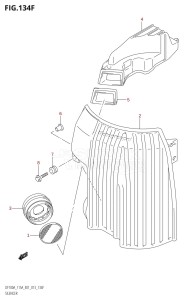 DF115AZ From 11503Z-310001 (E01 E40)  2013 drawing SILENCER (DF115AZ:E40)