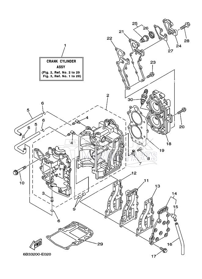 CYLINDER--CRANKCASE