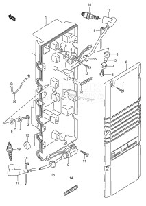 DT150STCL From 15002-971001 ()  1999 drawing IGNITION COIL (DT150(S) /​ 200)