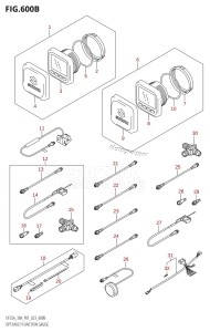 DF30A From 03003F-040001 (P01 P40)  2020 drawing OPT:MULTI FUNCTION GAUGE (022,023)