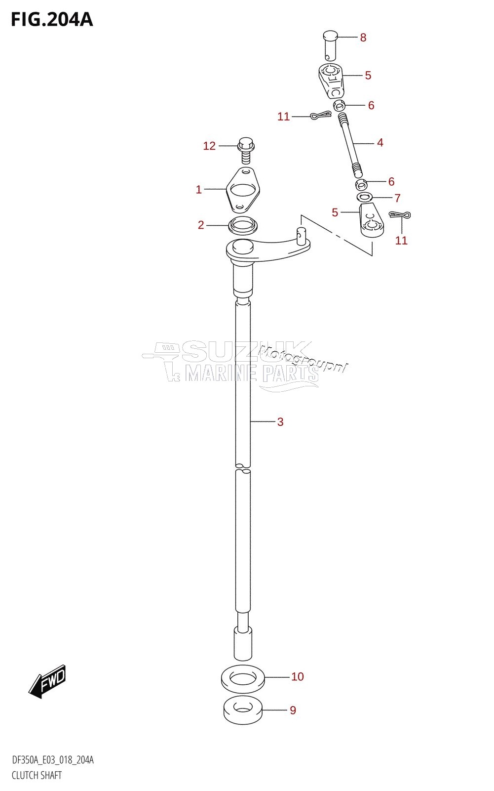 CLUTCH SHAFT