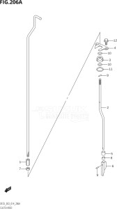 02503F-410001 (2014) 25hp E03-USA (DF25  DF25A    DF25AT    DF25ATH    DF25Q  DF25R) DF25 drawing CLUTCH ROD