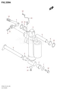 DF100B From 10004F-140001 (E01 E40)  2021 drawing GAS CYLINDER (DF90AWQH)