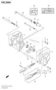 DF8A From 00801F-410001 (P03)  2014 drawing CLAMP BRACKET (DF8A:P03)