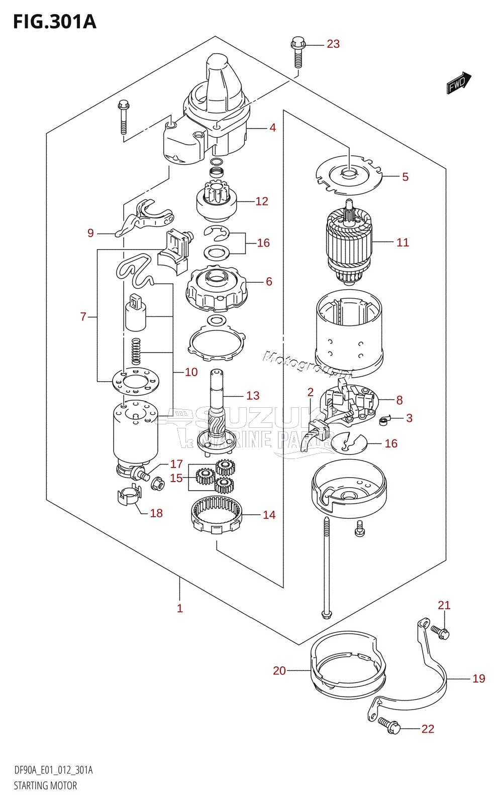 STARTING MOTOR