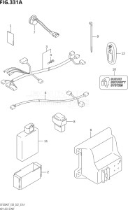 15004F-040001 (2020) 150hp E03-USA (DF150AST) DF150AST drawing KEY LESS START