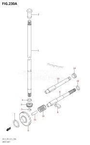 DF2.5 From 00252F-310001 (P01)  2013 drawing DRIVE SHAFT