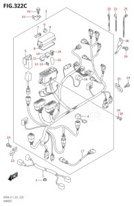 04005F-240001 (2022) 40hp E34-Italy (DF40ASVT  DF40ASVT) DF40A drawing HARNESS (DF40AST,DF50AVT,DF50AVTH,DF40ASVT)