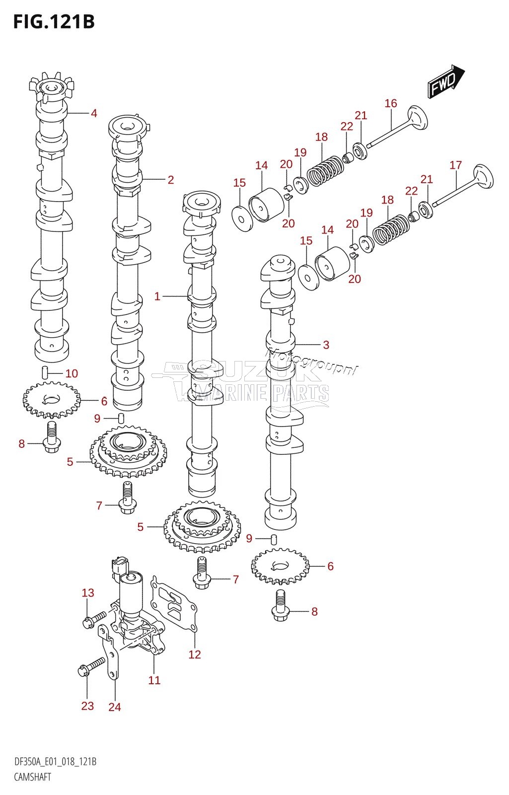 CAMSHAFT (DF325A)