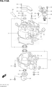 00252F-240001 (2022) 2.5hp P03-U.S.A (DF2.5) DF2.5 drawing CYLINDER BLOCK