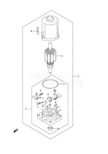 DF 40A drawing PTT Motor