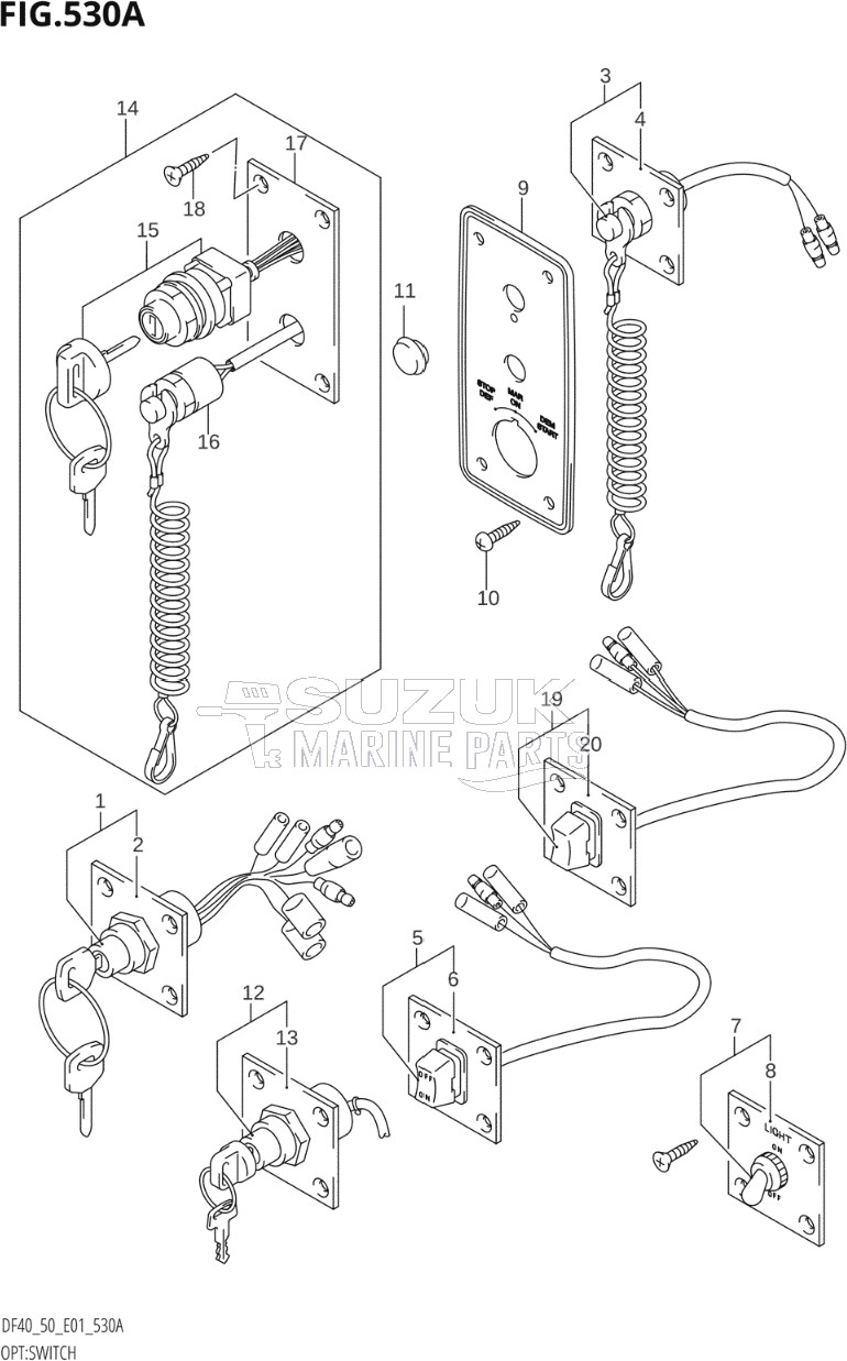 OPT:SWITCH (X,Y,K1,K2,K3,K4)