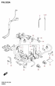 DF20A From 02002F-240001 (E01 E40)  2022 drawing HARNESS (DF9.9B,DF15A,DF20A)