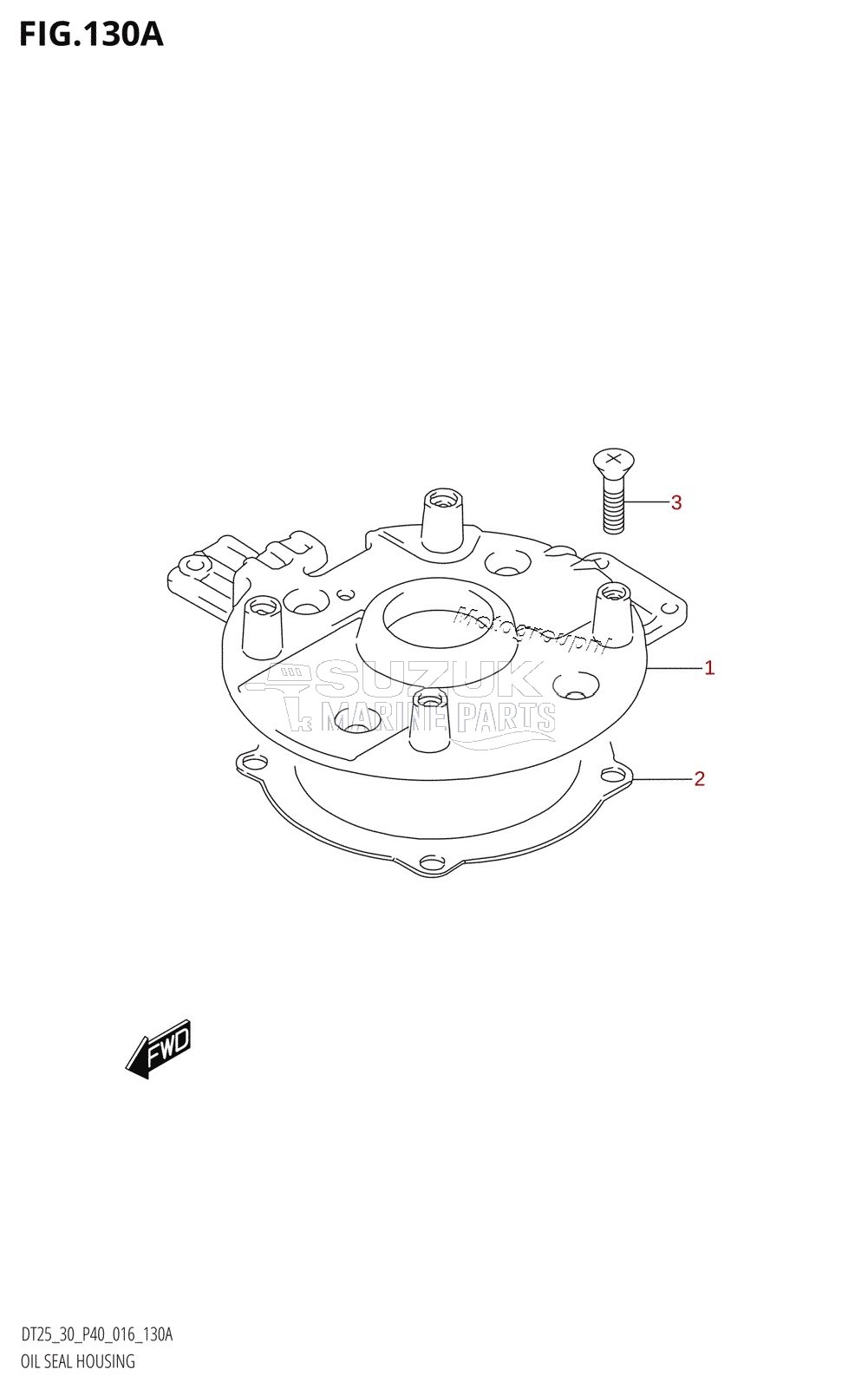 OIL SEAL HOUSING (DT25K:P36)