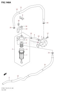 DF115AZ From 11503Z-310001 (E01 E40)  2013 drawing FUEL PUMP