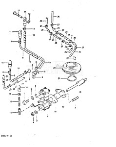 DT85 From 8501-410444 till 412597 ()  1984 drawing OIL PUMP