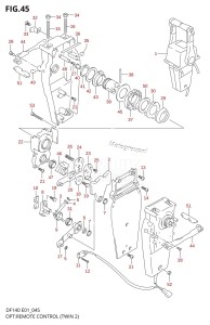 DF140 From 14001Z-880001 (E01 E40)  2008 drawing OPT:TOP MOUNT DUAL (2)