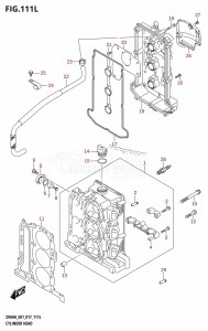 DF40A From 04004F-710001 (E34-Italy)  2017 drawing CYLINDER HEAD (DF60ATH:E01)