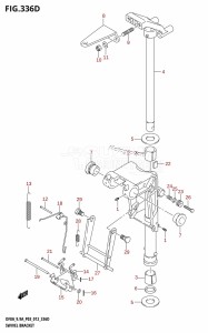 DF8A From 00801F-610001 (P01)  2016 drawing SWIVEL BRACKET (DF9.9AR:P03)