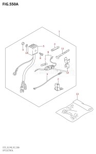 DT30 From 03005-210001 ()  2012 drawing OPT:ELECTRICAL (M-STARTER)