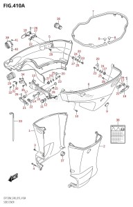 DF150 From 15002F-910001 (E40)  2019 drawing SIDE COVER