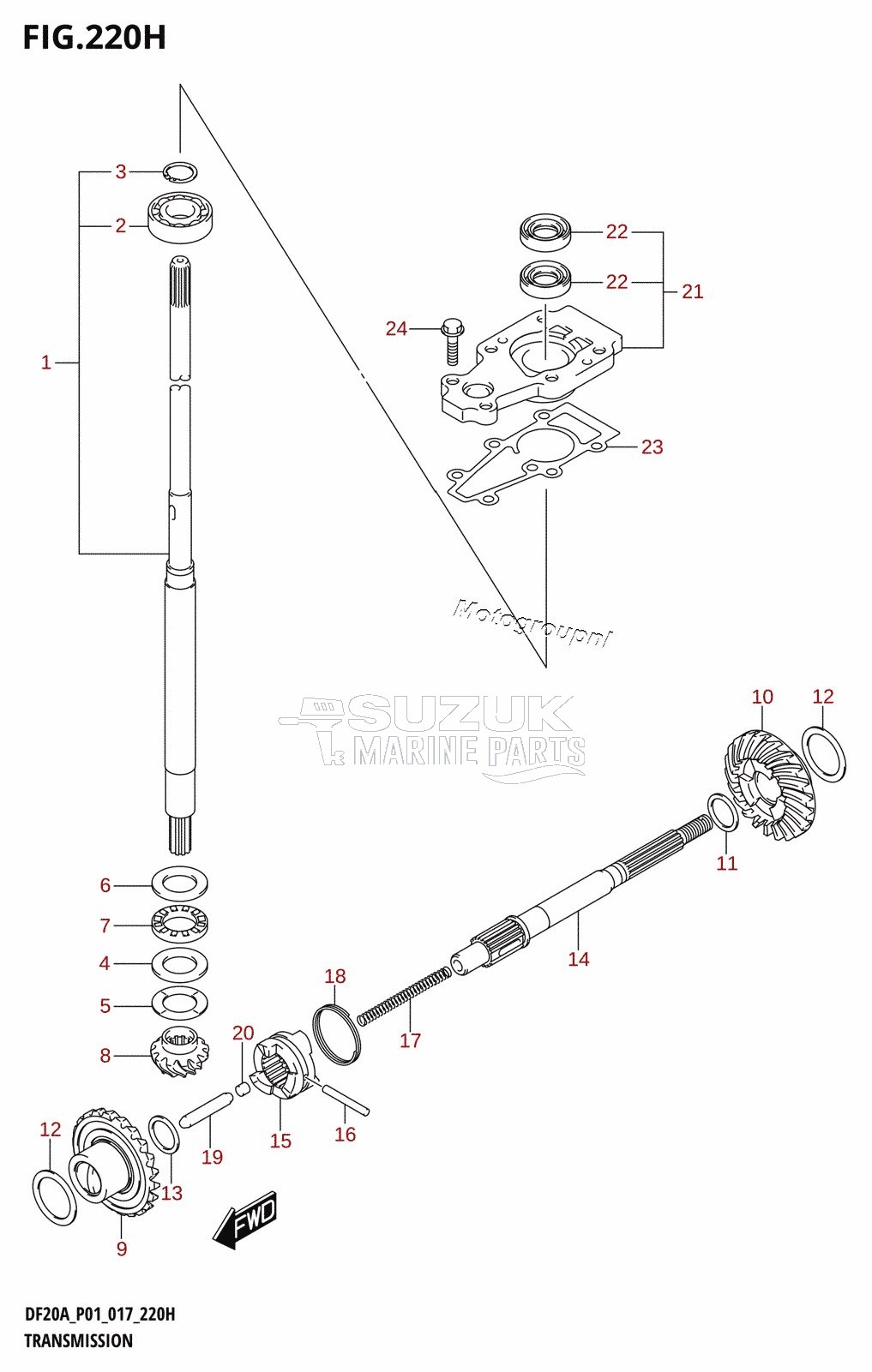 TRANSMISSION (DF20A:P01)