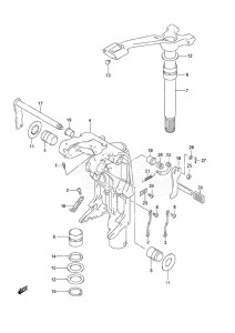 DF 140A drawing Swivel Bracket