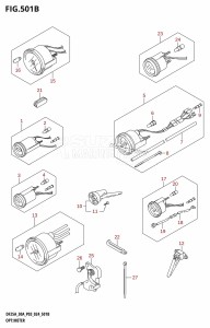 DF250ATSS From 25001N-440001 (E03)  2024 drawing OPT:METER (DF25AT,DF30AT,DF25ATH,DF30ATH)